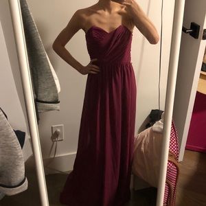 ASOS Plum Gown